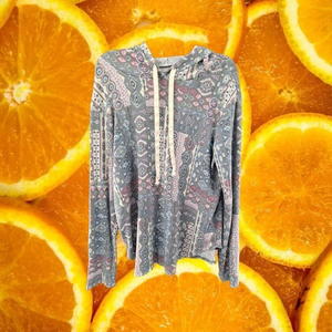 COLORFUL Aztec Designed‎ Hooded Sweatshirt